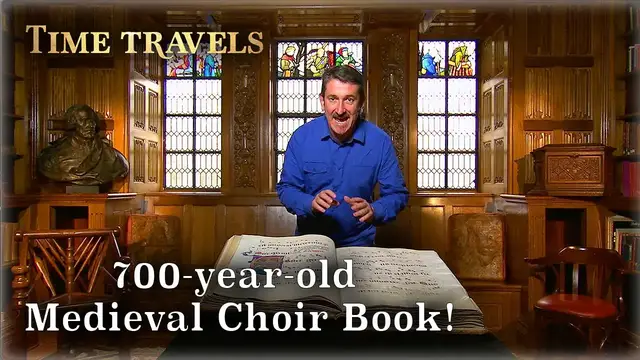 'Video thumbnail for What Surprising Revelations Lie Within a 700-Year-Old Italian Choir Book? | Time Travels'
