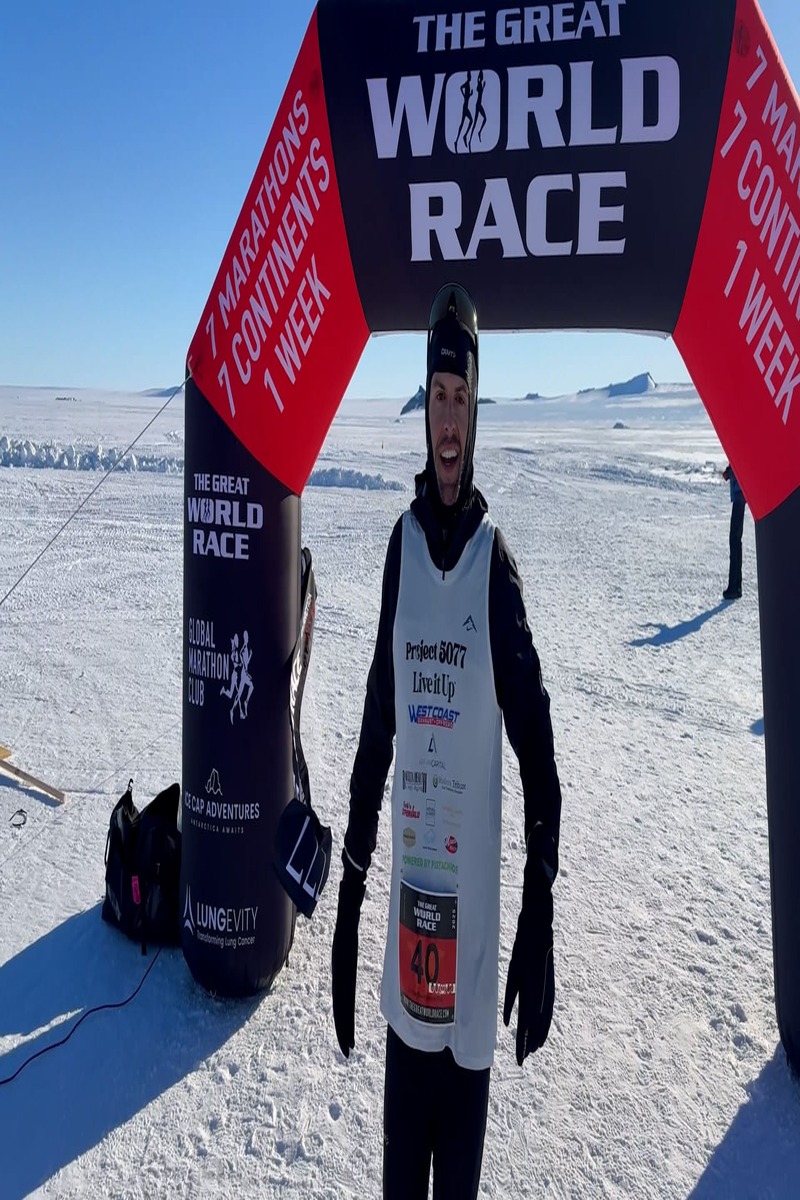 Video thumbnail for Fastest Ultra Marathon on Each Continent: Christian Johnson's Record