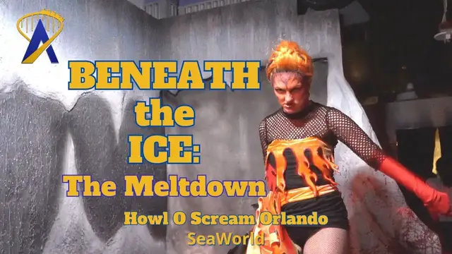 Video thumbnail for Beneath The Ice: The Meltdown at Howl O Scream SeaWorld Orlando 2023