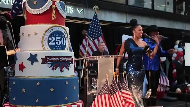 Video thumbnail for Monmouth County celebrates America’s 250th birthday with star-spangled gala at Bell Works