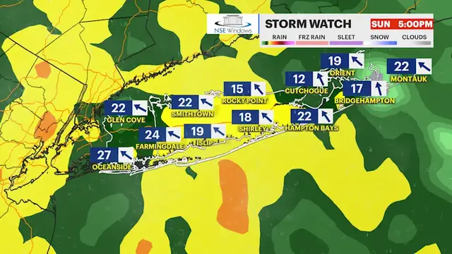 Video thumbnail for Nice weather going into the weekend for Long Island; remnants of Hurricane Isaias arrive Sunday