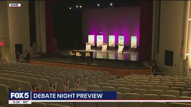 'Video thumbnail for NYC mayoral debate night preview: Inside the spin room'