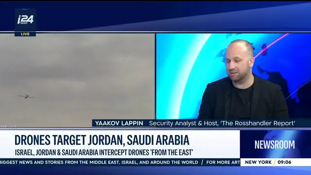 Video thumbnail for Drones target Jordan, Saudi Arabia: Israel, Jordan & Saudi Arabia intercept drones 'from the East'