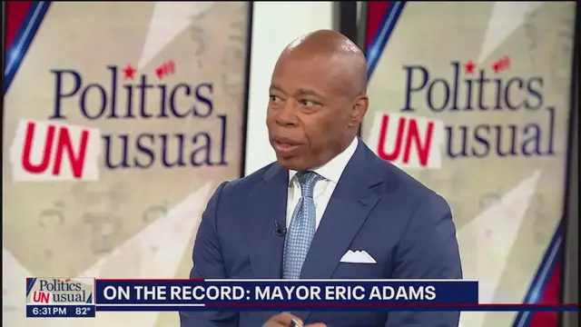 'Video thumbnail for Politics Unusual: Mayor Eric Adams, Lt. Governor Antonio Delgado'