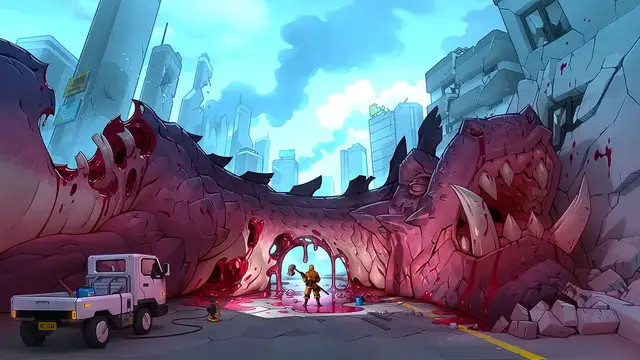 'Video thumbnail for Kaiju Cleanup - Official Announcement Trailer'