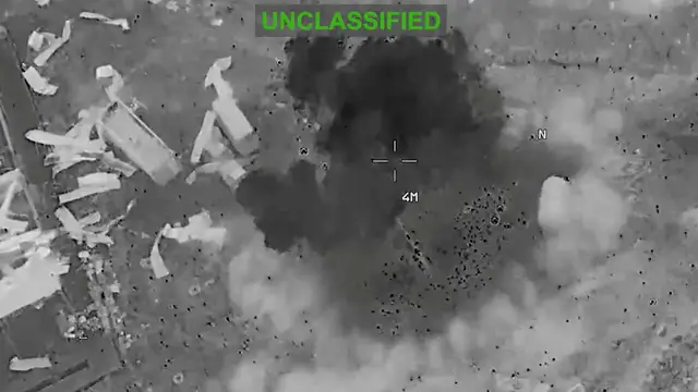 Video thumbnail for US attacks Iran for 12th night as the House approves defence spending