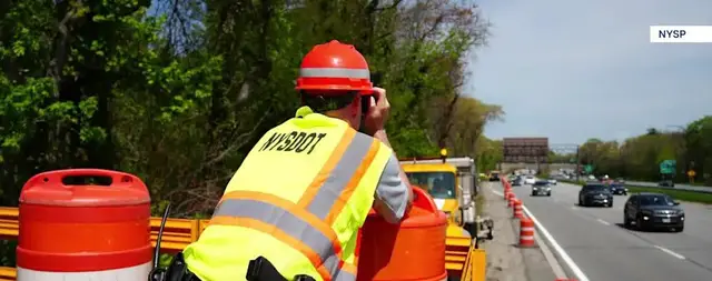 Video thumbnail for ‘Operation Hard Hat’ sees nearly 70 drivers ticketed in one day on Southern State Parkway