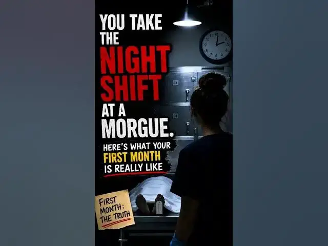 Video thumbnail for You take the night shift at a morgue. Here's what your first month is really like. 🖤"
