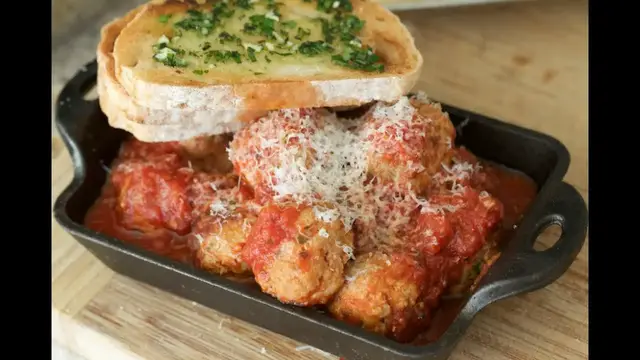 Video thumbnail for Homemade Spicy Meatballs | Byron Talbott