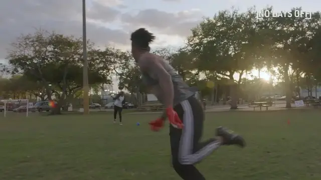 'Video thumbnail for Philadelphia Eagles WR Trevon Grimes Wants To Be The NEXT Mike Evans!'