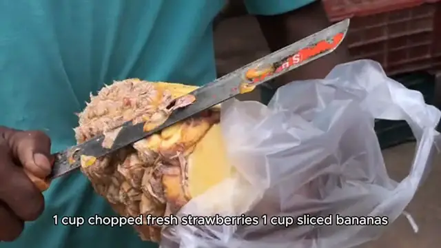 Video thumbnail for Banana Split Fluff Salad