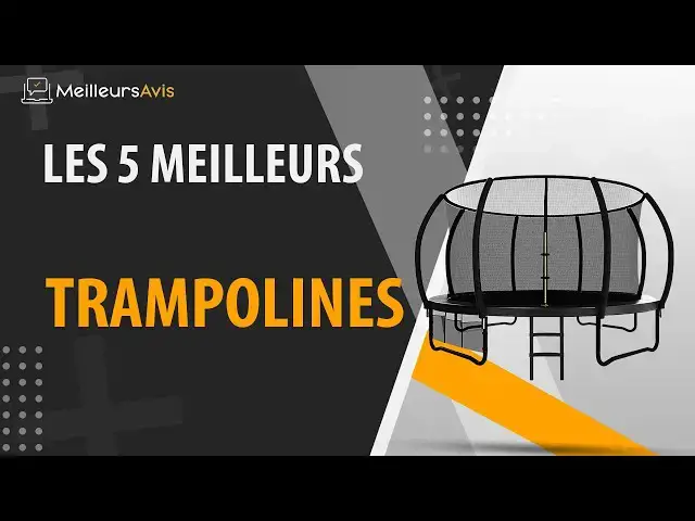 Video thumbnail for ⭐️ MEILLEUR TRAMPOLINE - Comparatif 2024