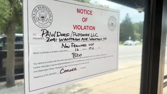 Video thumbnail for Wantagh pet boarding facility under investigation following dog’s death