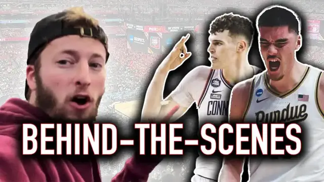Video thumbnail for I Went Behind-the-Scenes at the Final Four!