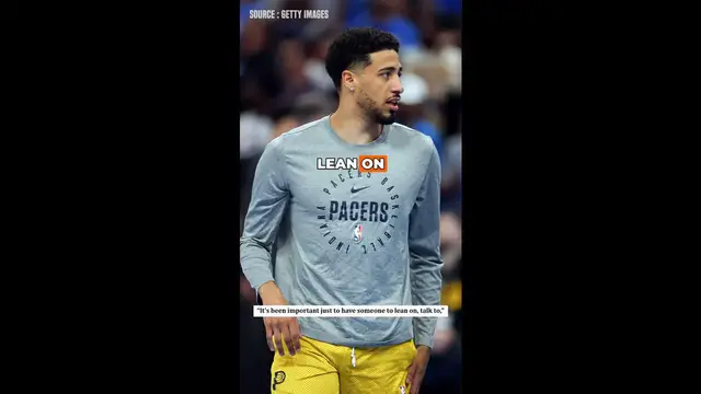 'Video thumbnail for Tyrese Haliburton Details How He and Caitlin Clark Help Each Other Through Injuries'