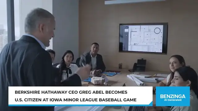 Video thumbnail for Greg Abel Becomes US Citizen
