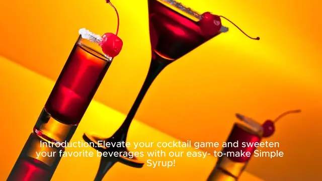 Video thumbnail for Simple Syrup Recipe