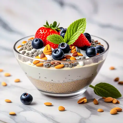 Video thumbnail for Chia Seed Pudding with Almond Milk