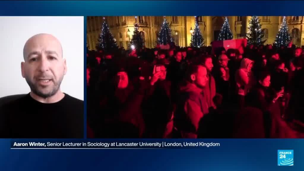Video thumbnail for Dr Winter warns UK PM normalised far-right, 'legitimised migration talking points, policy positions'
