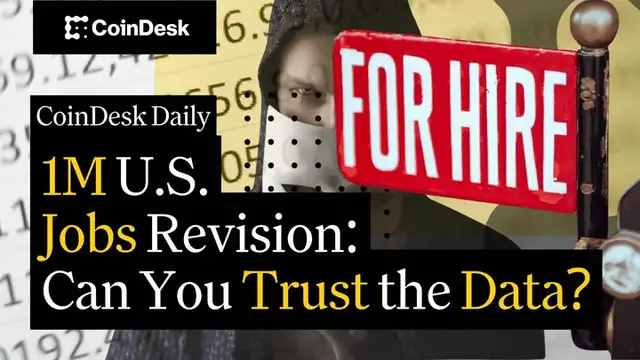 'Video thumbnail for BLS Revision Shows 1M Jobs Fewer Than Reported'
