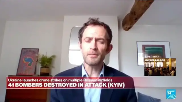 Video thumbnail for Ukraine is conducting an operation against military aviation in Russia