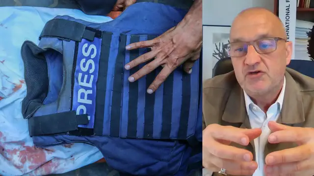 'Video thumbnail for Media blackout for Gaza: More than 200 publications protests Israel's murder of journalists'