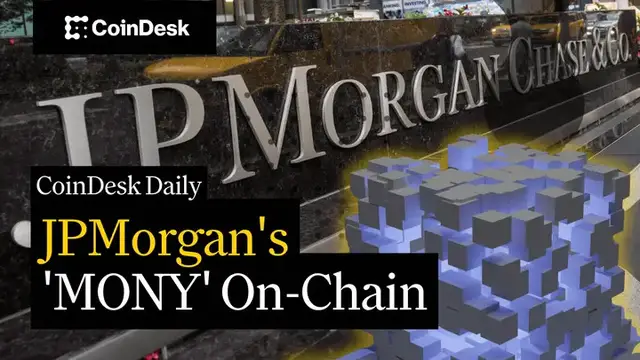 Video thumbnail for JPMorgan Rolls Out Tokenized Money Market Fund on Ethereum