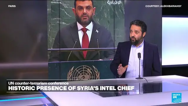Video thumbnail for Why Syria intelligence chief's visit to New York is a historic moment