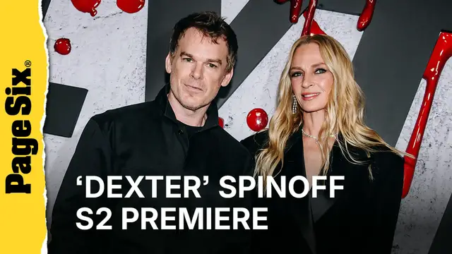 Video thumbnail for 'Dexter: Resurrection' Season 2 Premiere and 20th Anniversary Celebration red carpet: Michael C. Hall, Uma Thurman, more