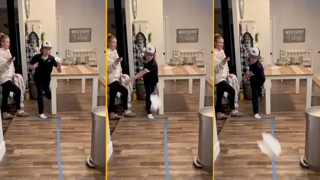 Video thumbnail for Fastest time to fold and throw a paper aircraft  4.94 seconds by Trigg Kesterson