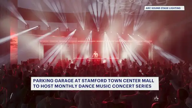 Video thumbnail for Stamford Town Center parking garage to host monthly dance music party