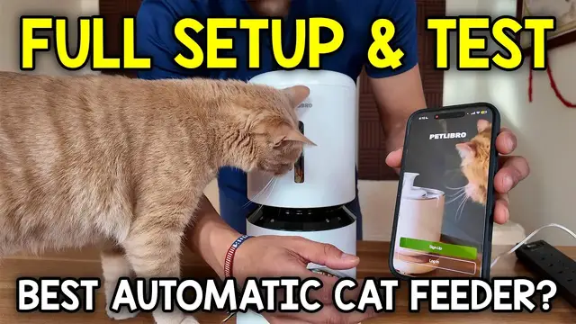 Video thumbnail for Everything To Know About The PETLIBRO Automatic Cat Feeder