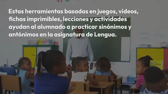 Video thumbnail for Recursos para aprender sinónimos y antónimos