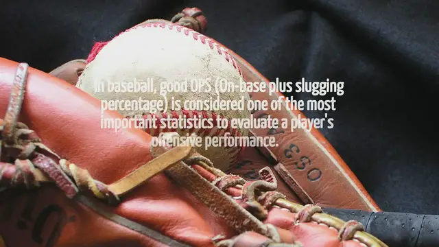 Video thumbnail for What Is Considered A Good Ops In Baseball