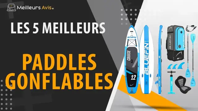Video thumbnail for ⭐️ MEILLEUR PADDLE GONFLABLE - Avis & Guide d'achat (Comparatif 2022)