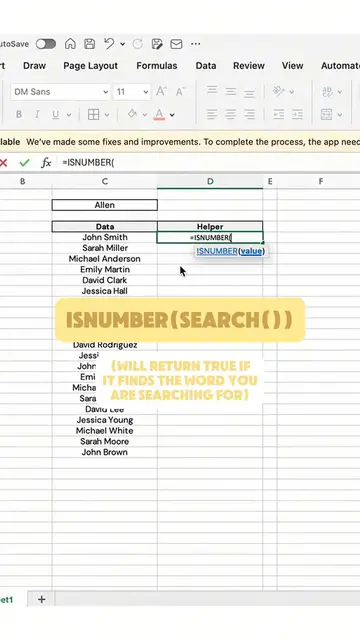 'Video thumbnail for How to Highlight text based on a search box in #Excel '