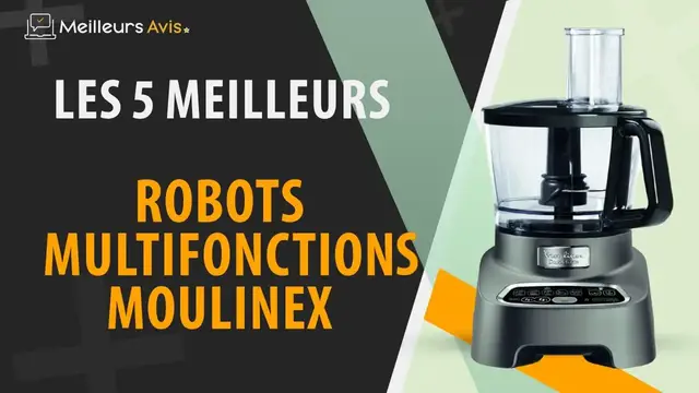 Video thumbnail for ⭐️ MEILLEUR ROBOT MULTIFONCTION MOULINEX - Comparatif 2023
