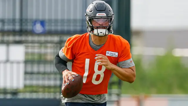 'Video thumbnail for How Much Does Caleb Williams Have to Prove This Offseason?'