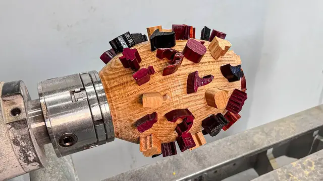 Video thumbnail for Woodturning – The Spooktacular Lamp!