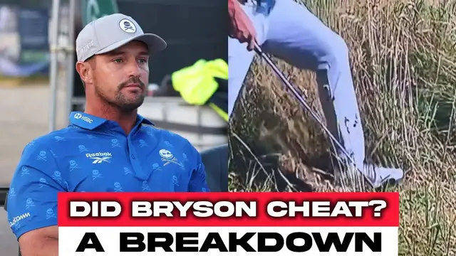 Video thumbnail for Did Bryson DeChambeau cheat? A breakdown of his controversial British Open penalty