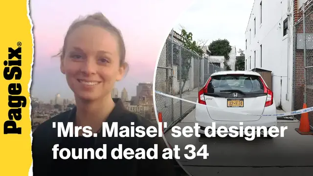 Video thumbnail for Everything we know about 'Mrs. Maisel' set designer's brutal stabbing death