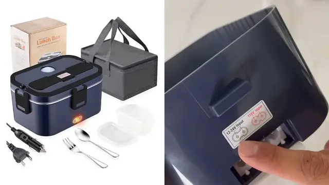 Video thumbnail for Nifogo Electric Lunch Box Food Heater Unboxing