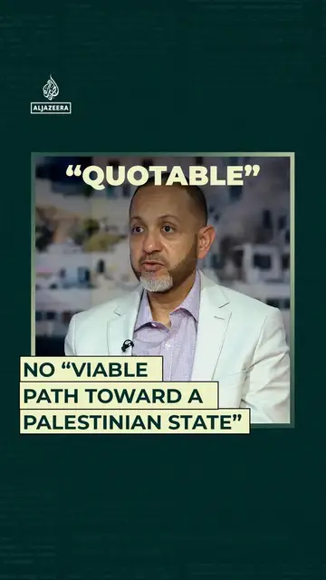 'Video thumbnail for No “viable path toward a Palestinian state”'