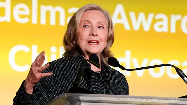 'Video thumbnail for Hillary Clinton would back Trump Nobel Peace Prize if strict Ukraine terms met'