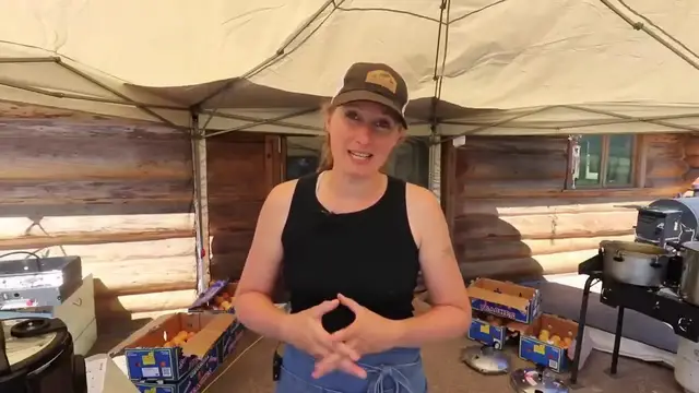 Video thumbnail for BULK Canning 107 Jars of Peaches and Salsa in One Day   How I Make it Easy(720P HD)