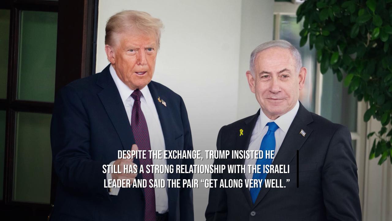 Video thumbnail for Trump Confirms He Called Netanyahu 'Crazy' During Heated Phone Call.