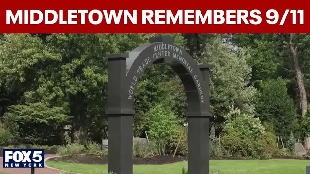 Video thumbnail for Middletown 9/11 memorial: NJ town honors 37 lives lost