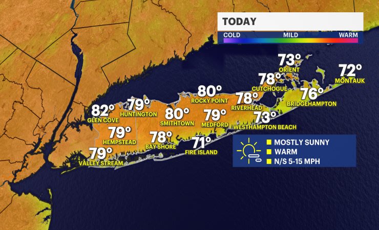 Video thumbnail for A nice summer feel on the way for Long Island weather