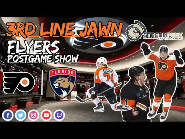 Video thumbnail for stream punk sports: flyers vs panthers postgame: hathaway scores, goalie change & torts' reaction