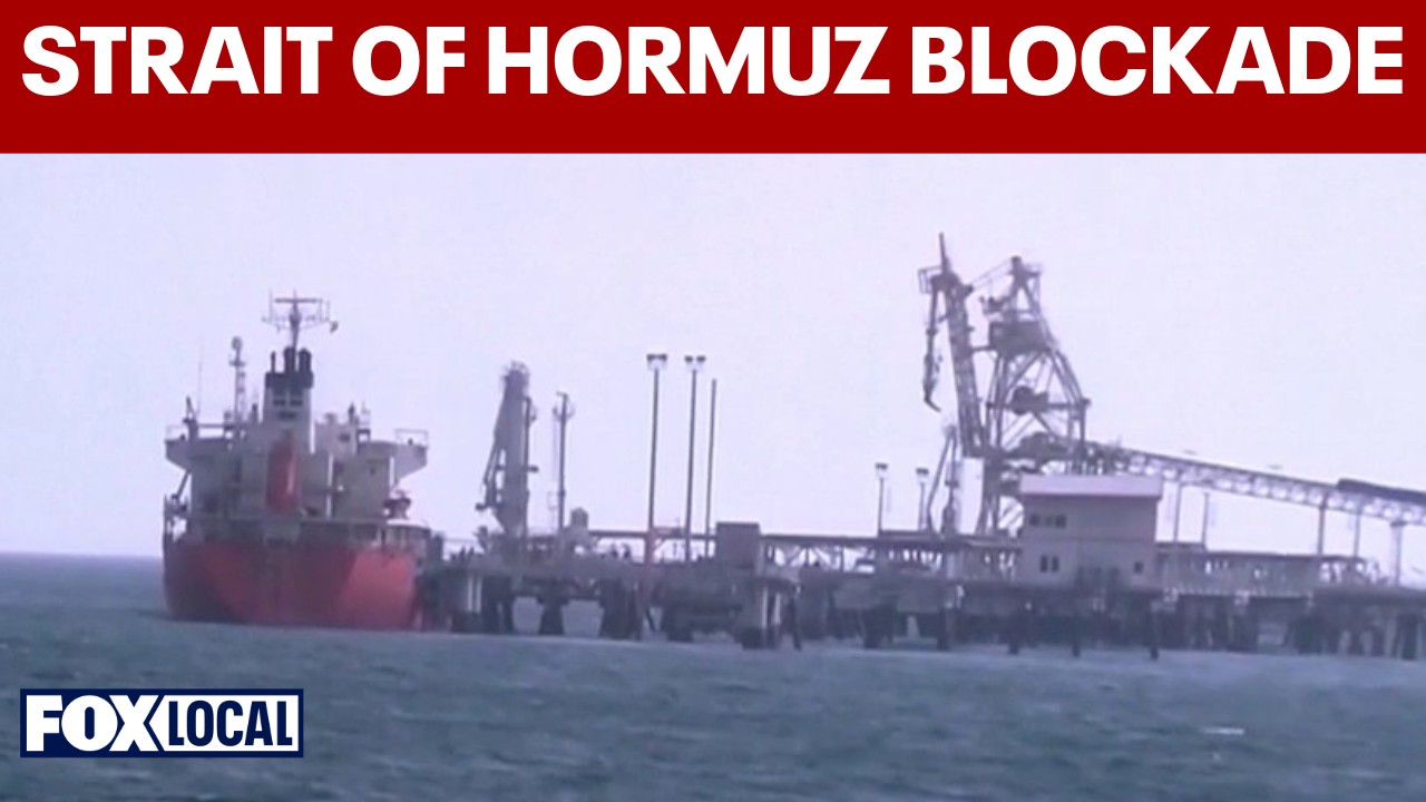 Video thumbnail for US blockade of Iranian ports in effect as more peace talks proposed